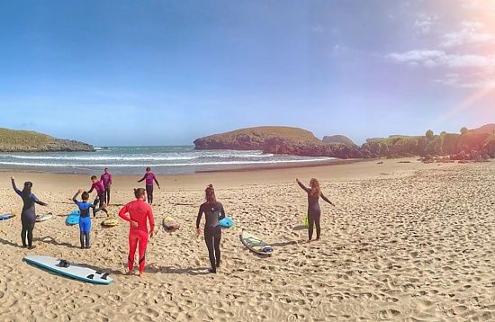 Clases de Surf en Llanes