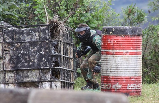 Jugar al paintball en Oviedo